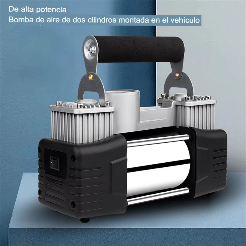 Inflador portatil+Kit herramientas: PowerPump