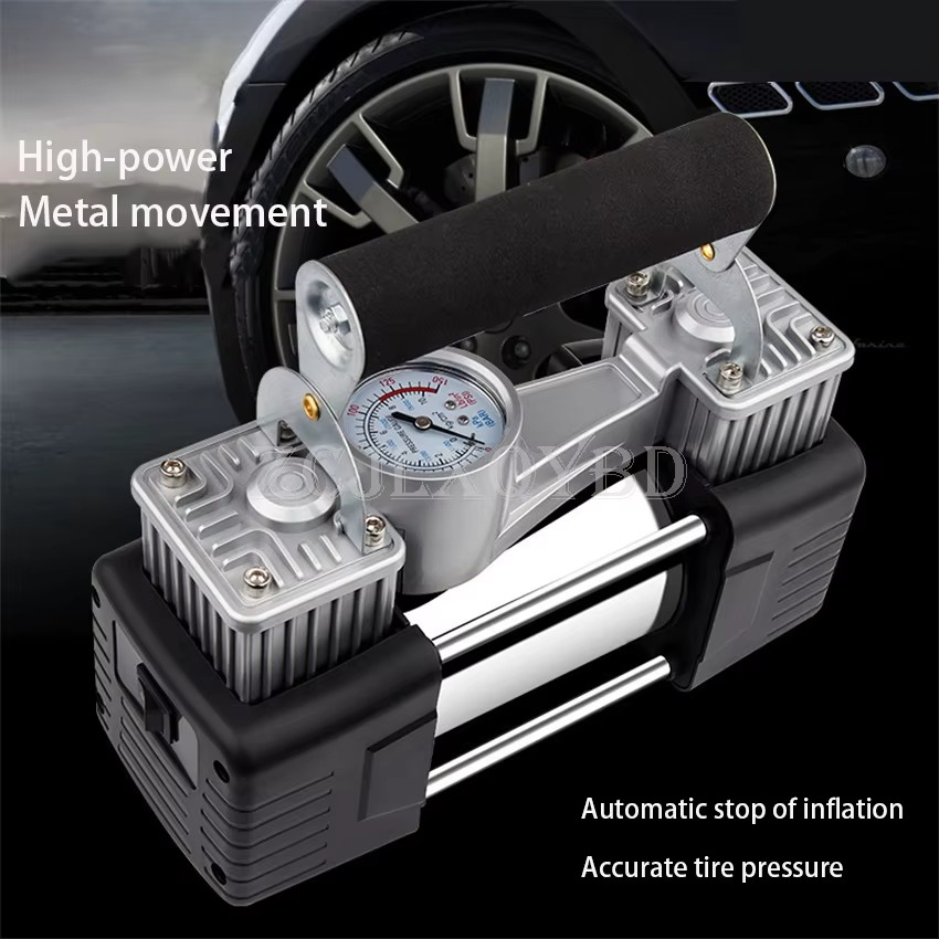Inflador portatil+Kit herramientas: PowerPump