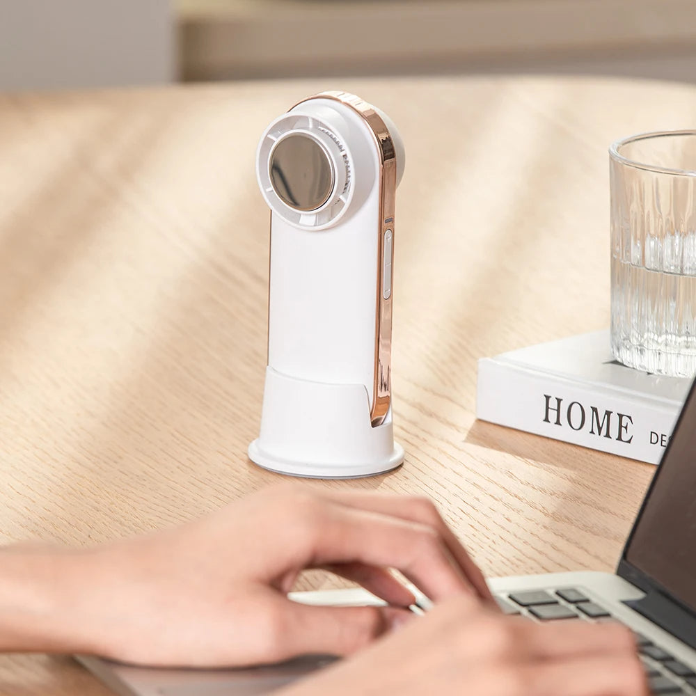 Mini Ventilador Portรกtil Cargador(Breeze PRO) ๐ฌ๏ธ+ Audifono Air 31 de regalo๐