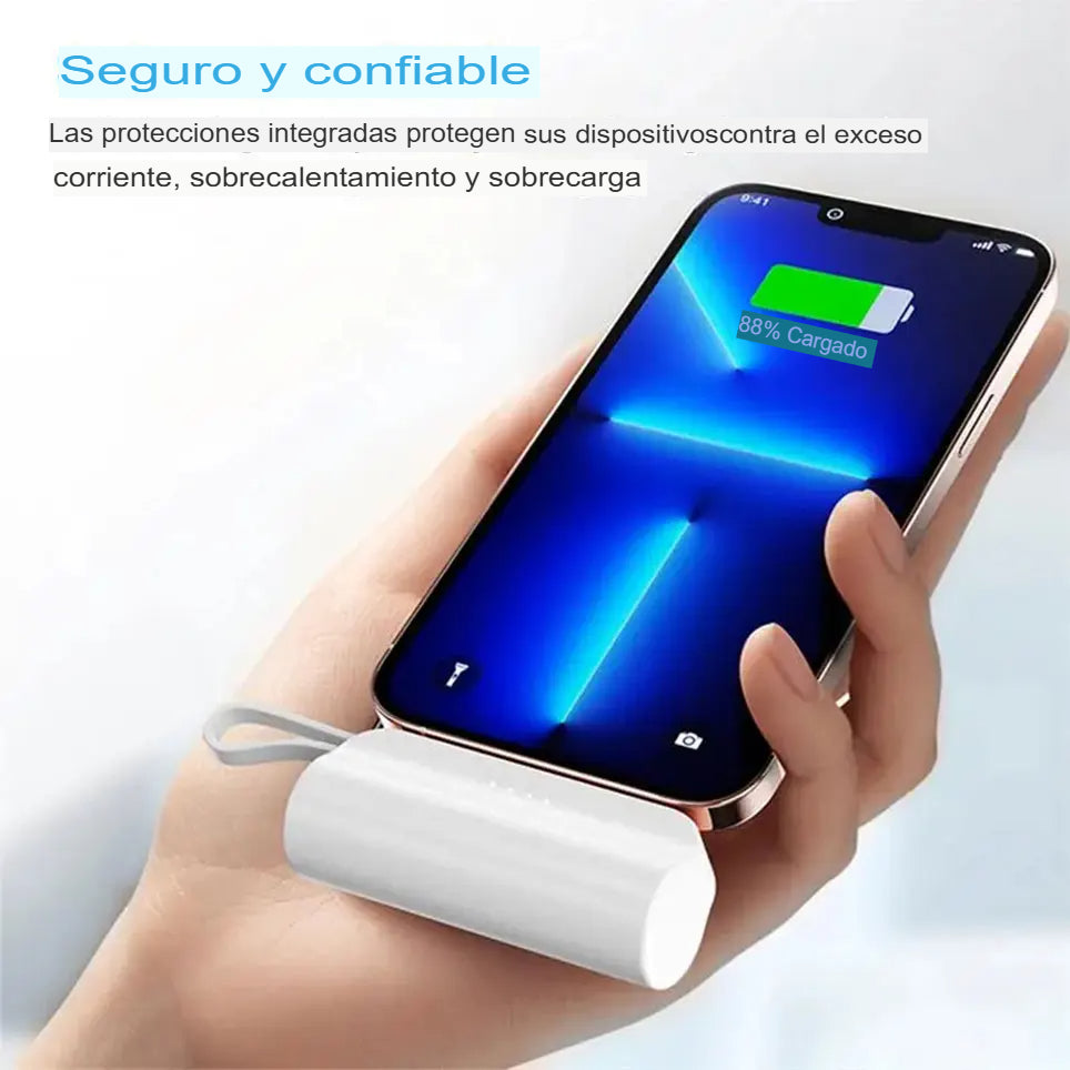 Mini Cargador portátil 4000 mah: Bluelight Mini Charger🔋