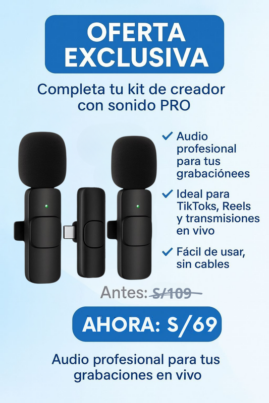 Microfonos K8