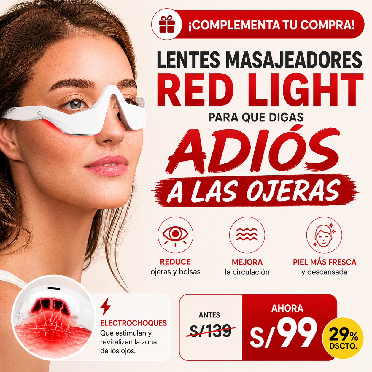 lentes antio ojeras