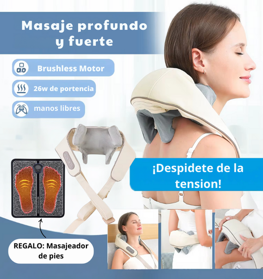 NeckRelief PRO + Masajeador de pies de regalo🎁