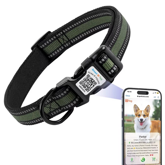 Collar QR para mascotas + rastreador AIRTAG de regalo🎁