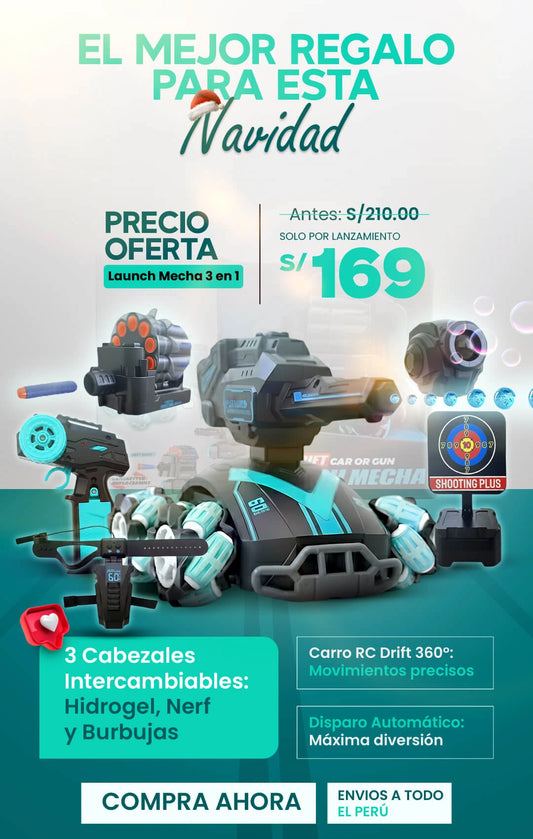 launch mecha 3 en 1